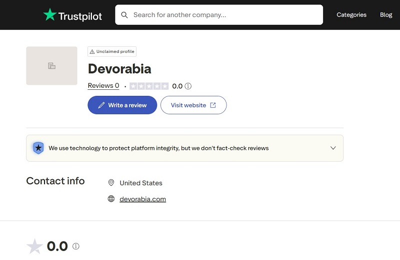 Мошеннический брокер Devorabia: легенда проекта, разбор сценария обмана, мнения реальных клиентов о компании