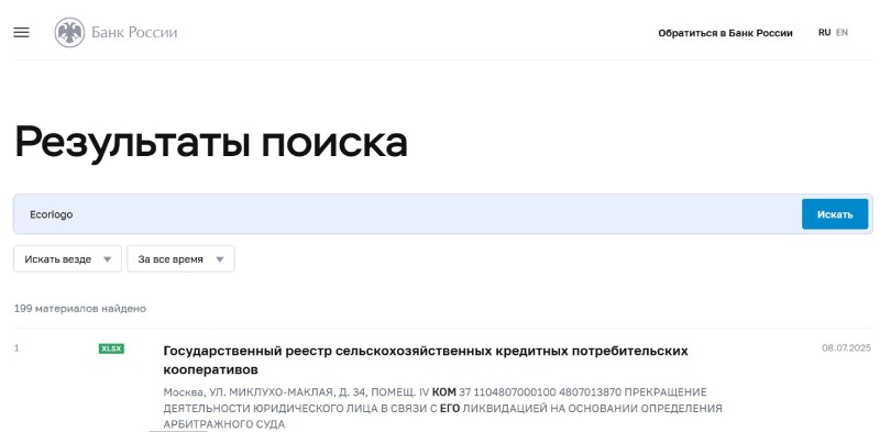 Ecoriogo — клонированные мошенники, сотрудничество с которыми принесет одни убытки