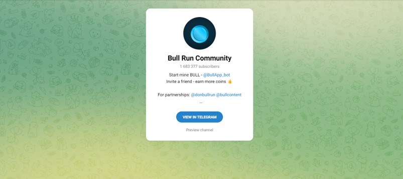 Bull Run - Mine Bull