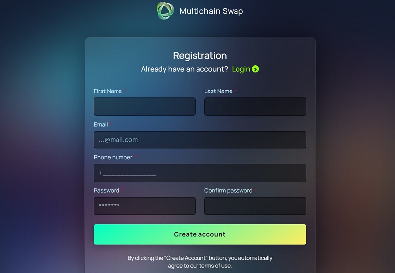 Multichain Swap