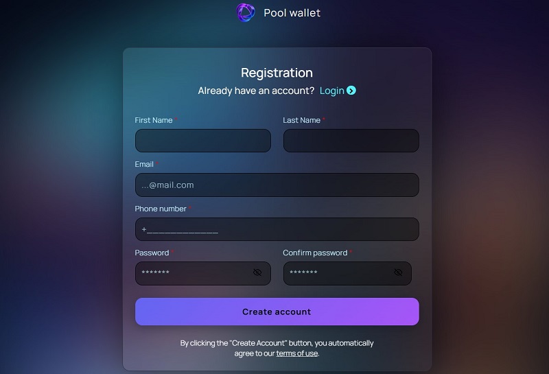 Pool Wallet