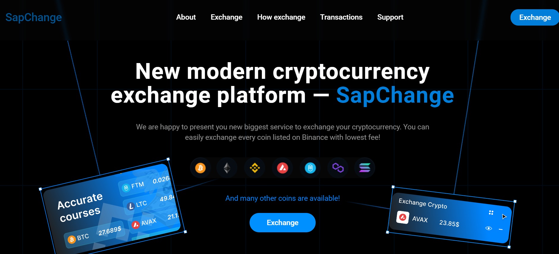 Sap Change