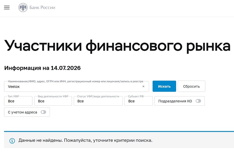 Какой обман скрывает брокер Veelox за яркой самопрезентацией и обещаниями