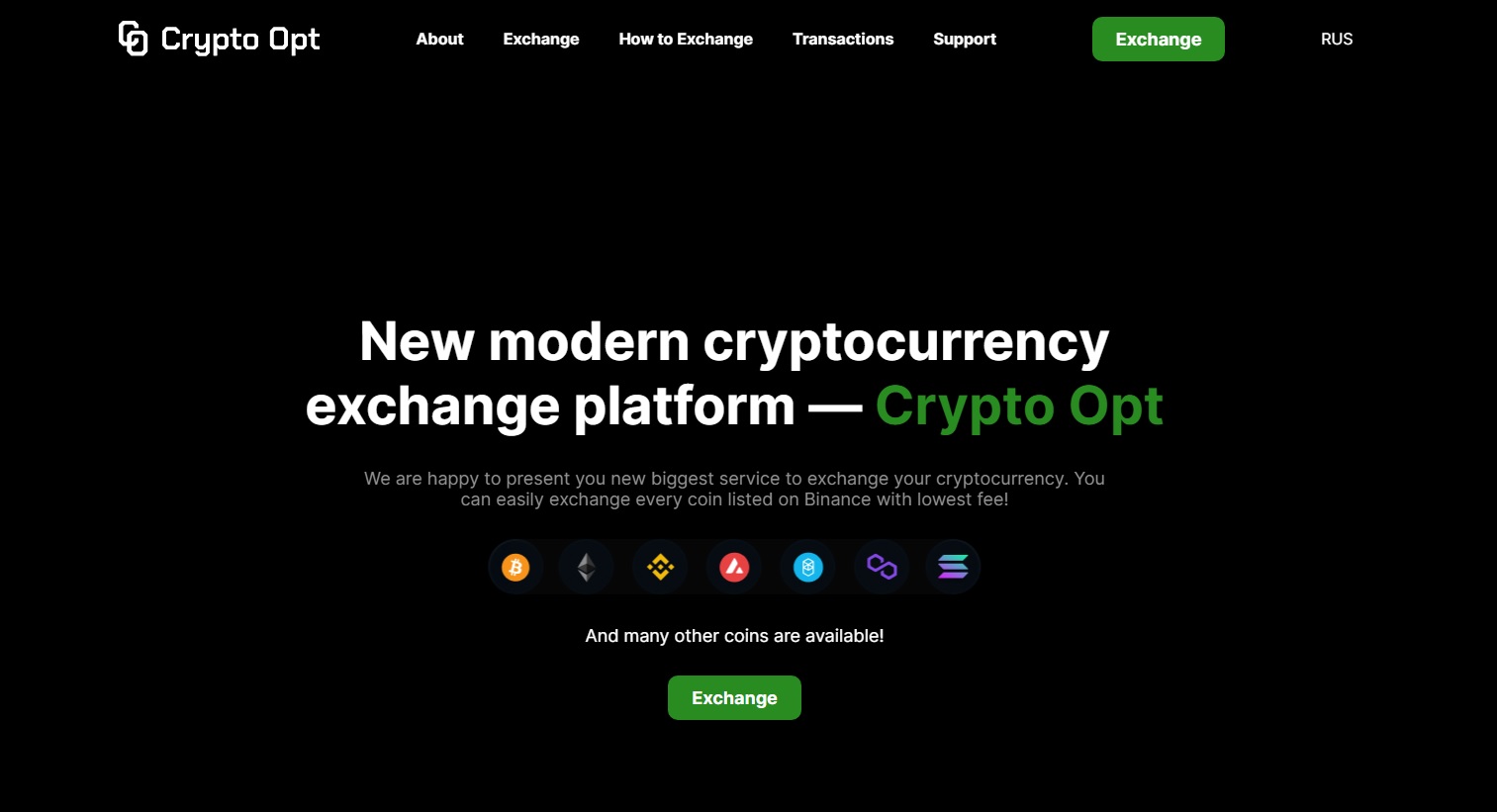 Crypto Opt