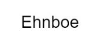 Ehnboe logo